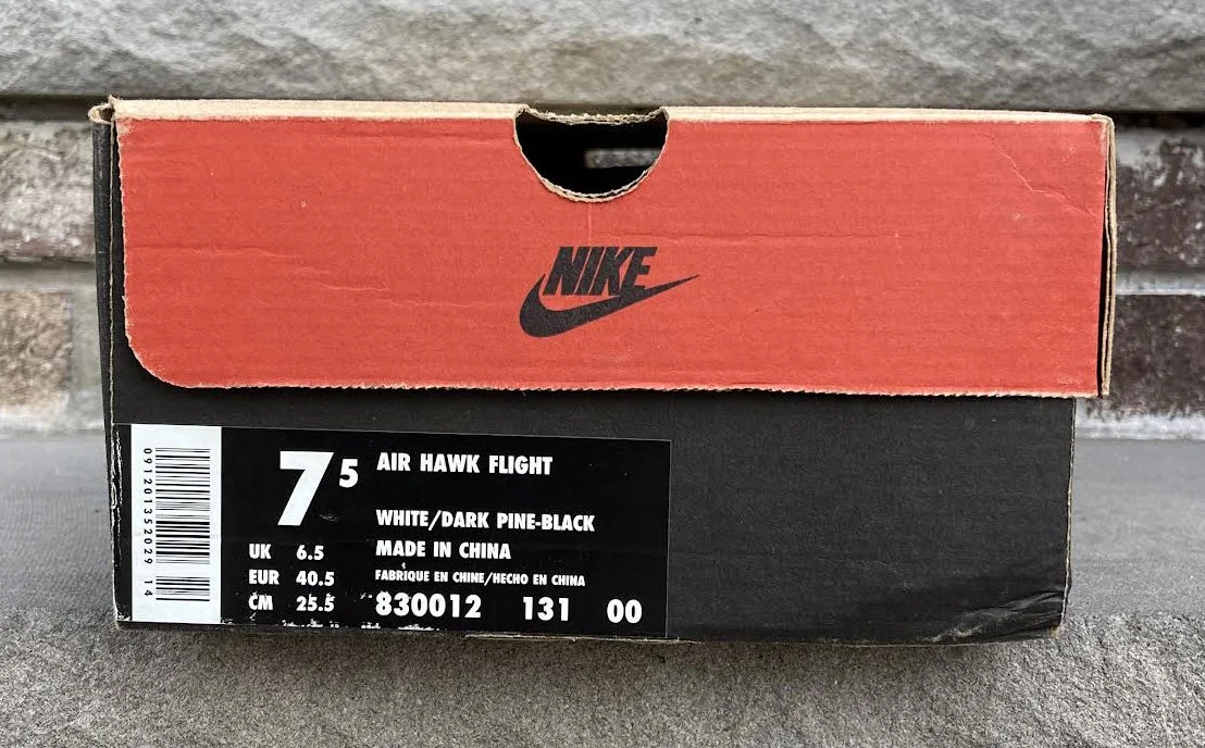 passions Hawk 82XH 空輸不可 Nike Air Hawk Flight Dark Pine (Size 7.5) DS 